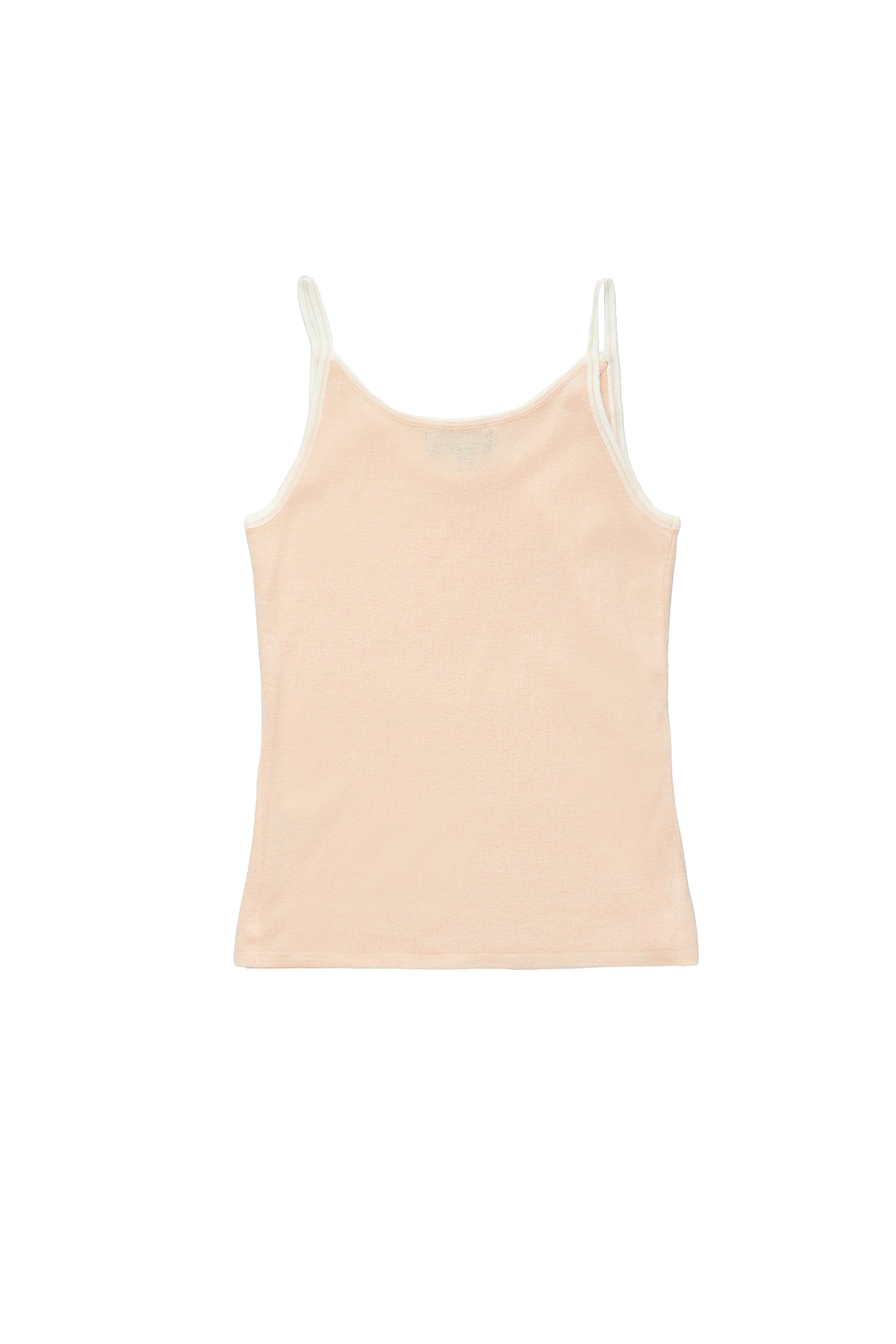Color block casual vest and blouse-pink apricot