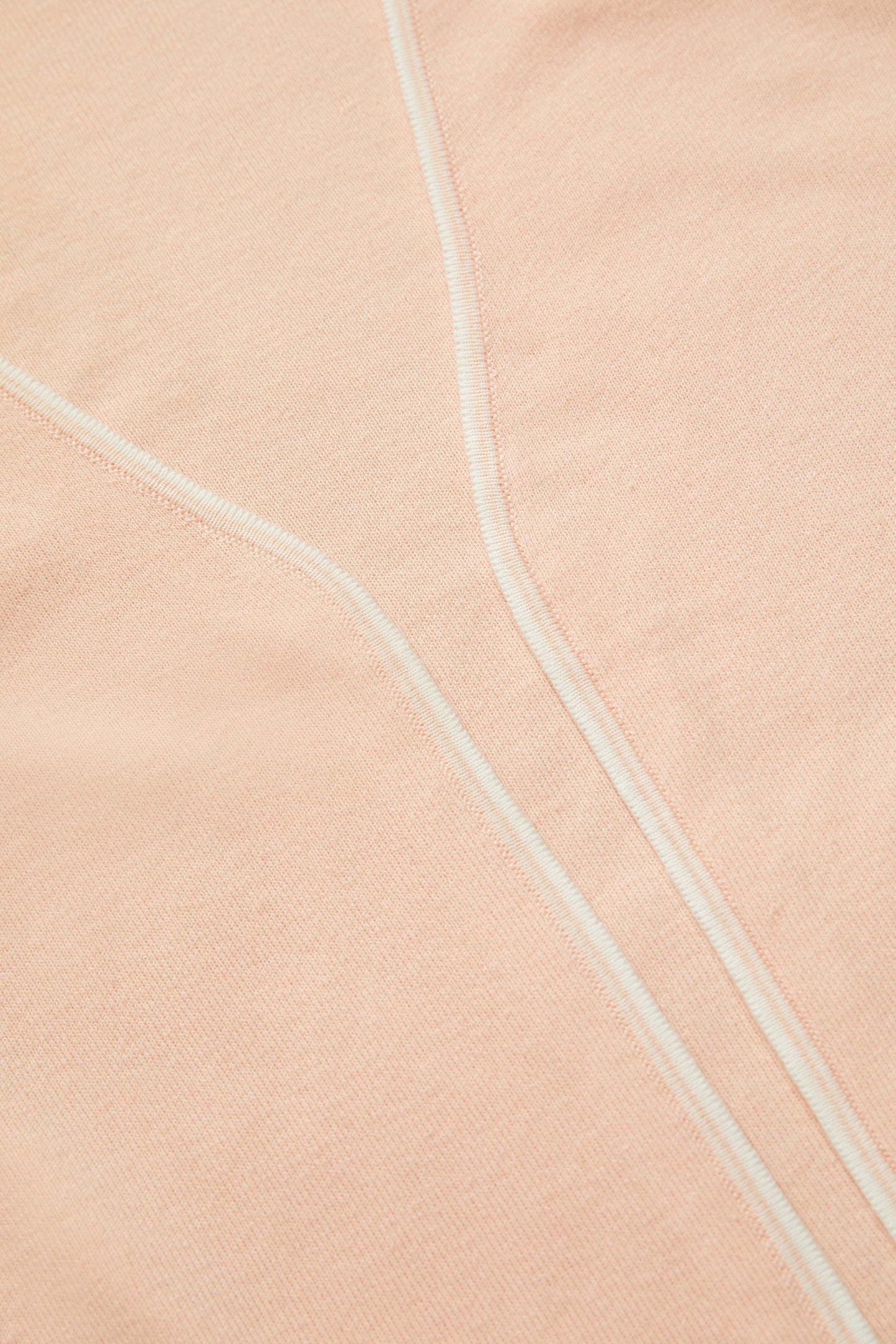 Color block casual vest and blouse-pink apricot