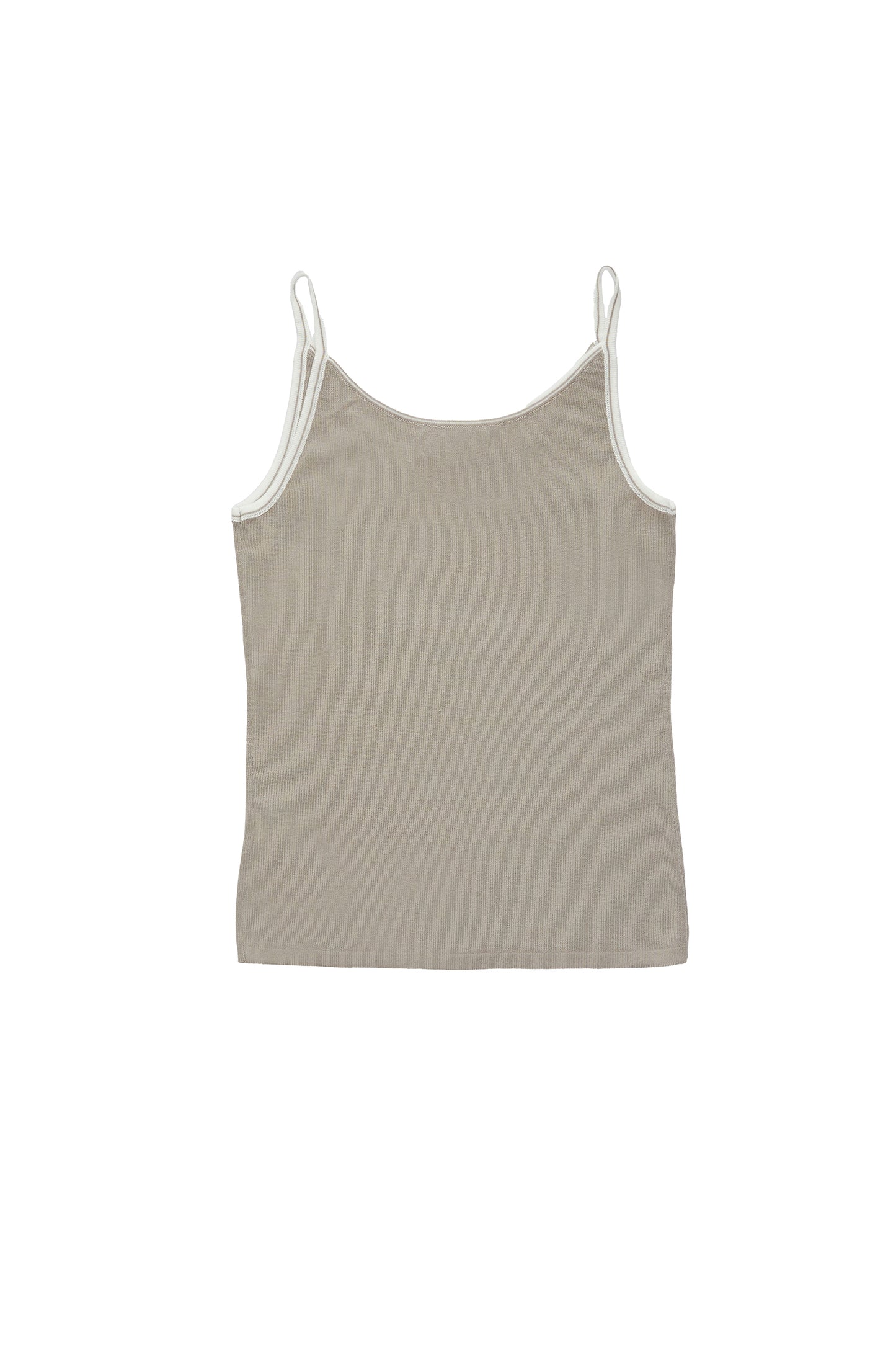 Colorblock casual vest and blouse-grey apricot