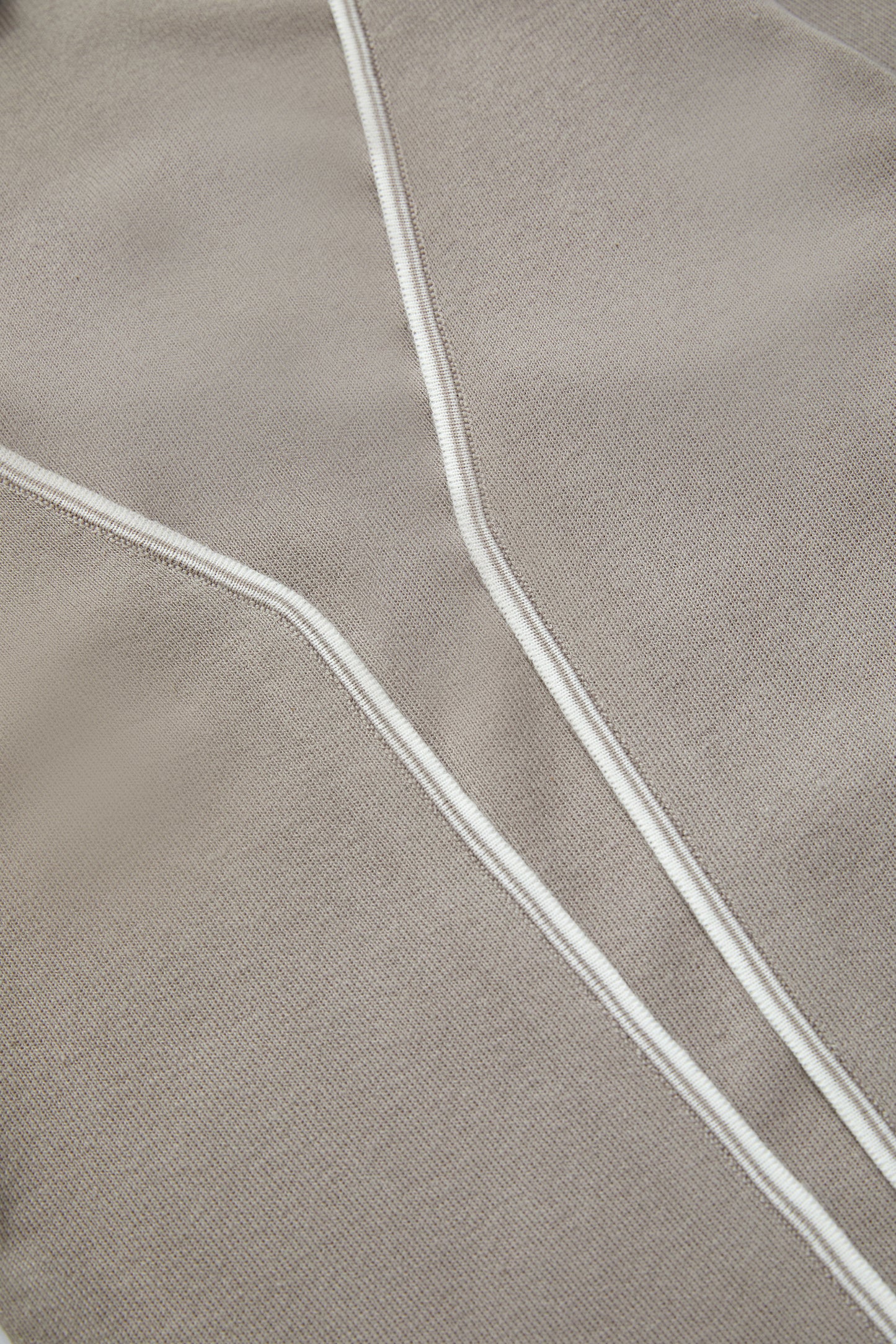 Colorblock casual vest and blouse-grey apricot