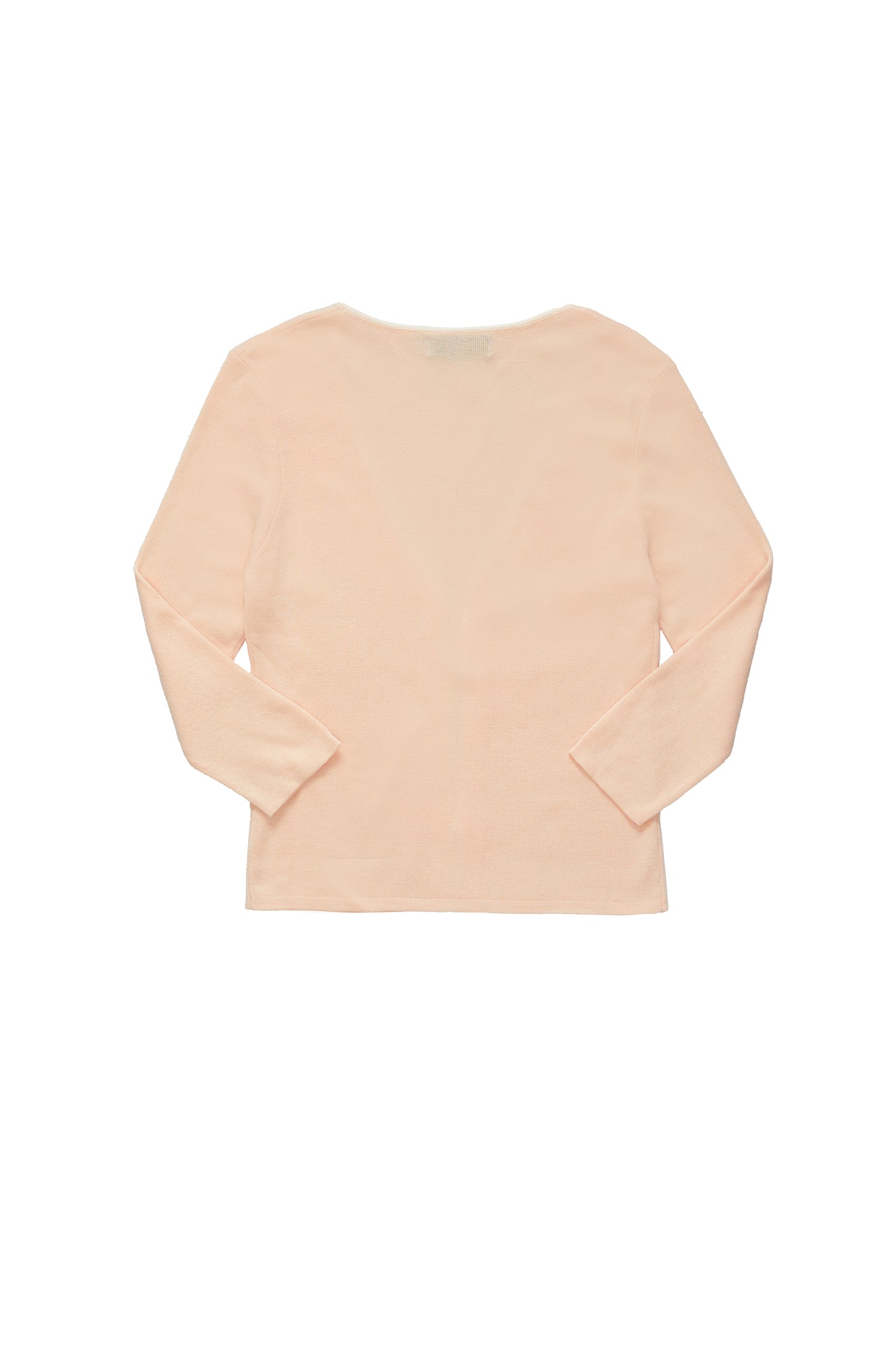Color block casual vest and blouse-pink apricot